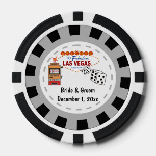 Las Vegas Wedding Casino Chips