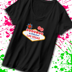 Las Vegas Wedding - Couple Married in Las Vegas T-Shirt