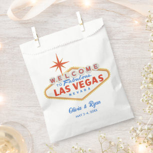 Las Vegas Wedding Favour Bag Welcome Gift