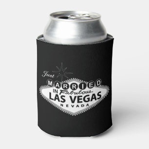 Las Vegas Wedding Favour Custom Can Cooler