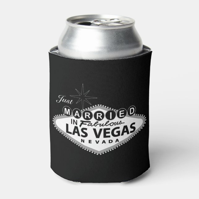 Las Vegas Wedding Favour Custom Can Cooler (Can Front)