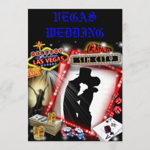Las Vegas Wedding Invites