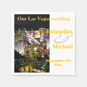 Las Vegas Wedding Receptions Napkin