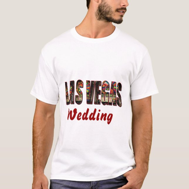 Las Vegas Wedding T-Shirt (Front)