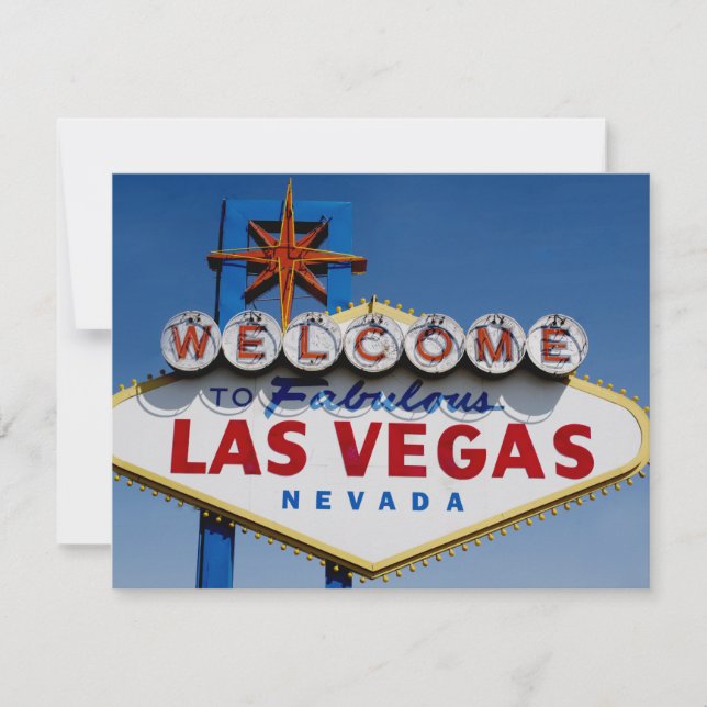 Las Vegas Wedding Template - Make Your Own (Front)