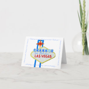 Las Vegas Wedding Thank You notes