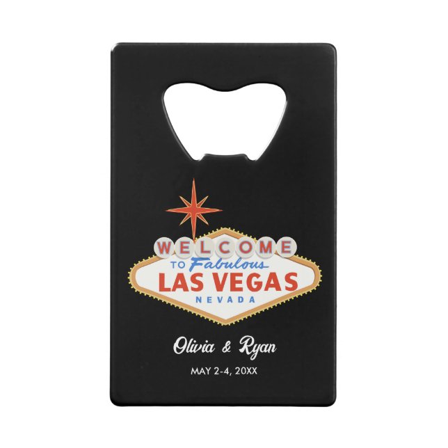 Las Vegas Wedding Welcome Gift (Front)
