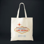 Las Vegas Wedding Welcome Tote Bag<br><div class="desc">Get ready for a memorable Las Vegas wedding with this customisable wedding welcome tote bag! It's the perfect gift tote that guests will actually want to keep.</div>