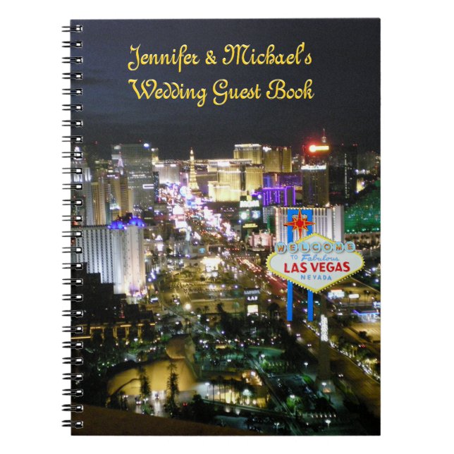 Las Vegas Weddings Guest Book (Front)