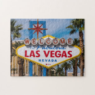 Las Vegas Welcome Sign Jigsaw Puzzle