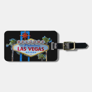 Las Vegas Welcome Sign Luggage Tag