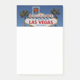 Las Vegas Welcome Sign Post-it Notes