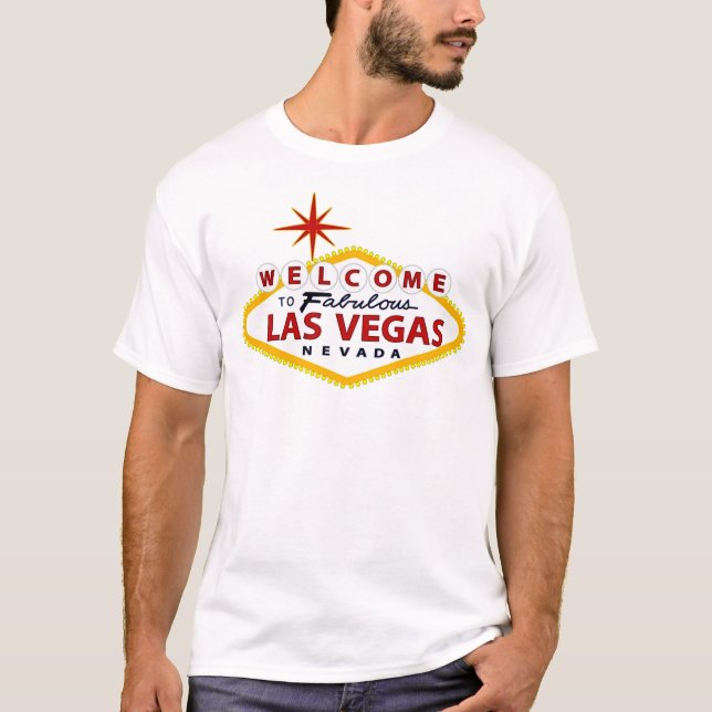 Las Vegas Welcome Sign T-Shirt (Front)