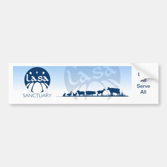 Lasa Bumpersticker Bumper Sticker (Front)
