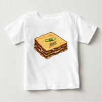 Lasagne cartoon illustration