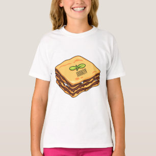 Lasagne cartoon illustration  T-Shirt