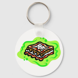Lasagne Key Ring