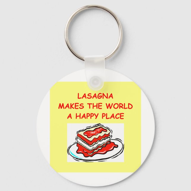 lasagne key ring (Front)