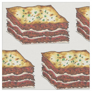 Lasagne Lasagne Pasta Italy Italian American Food Fabric