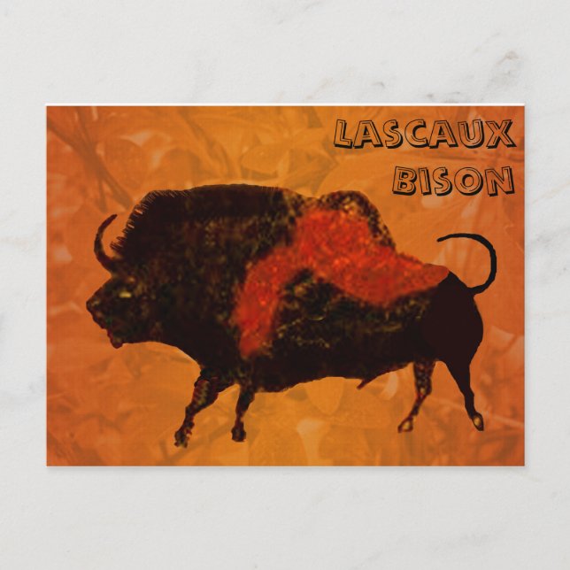 Lascaux Bison Postcard (Front)