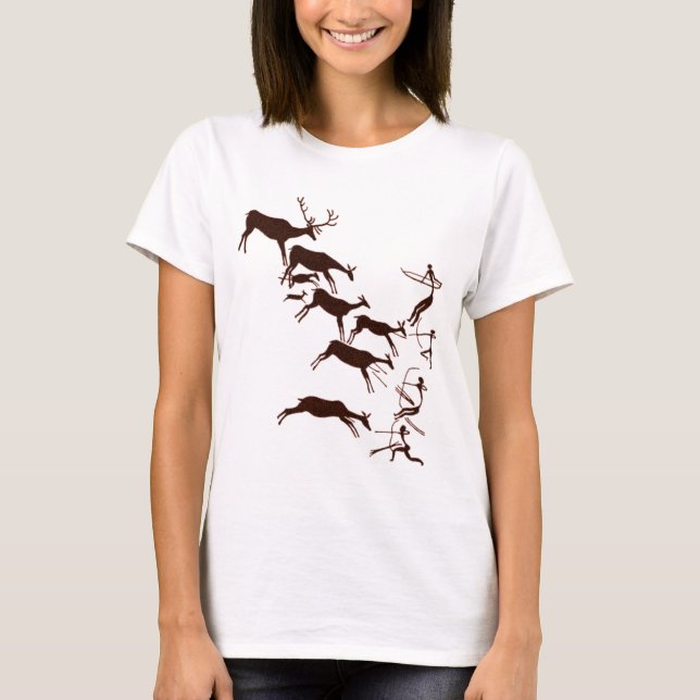 Lascaux Cave Art T-Shirt (Front)