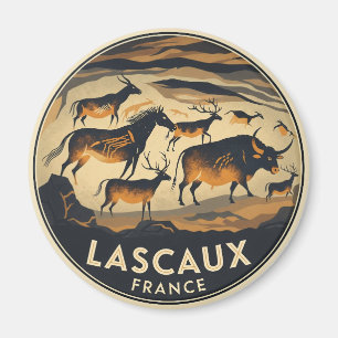 Lascaux Cave Dordogne France Travel Magnet