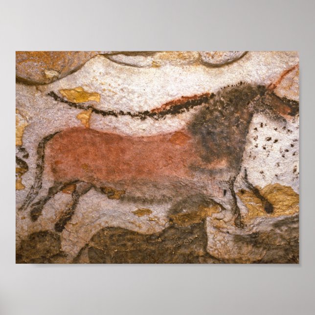 Lascaux Cave painting Poster (Front)
