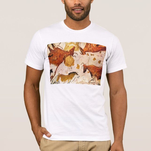 Lascaux Rock Art T-Shirt (Front)