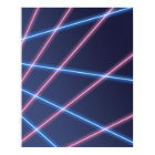 Laser-beam School Portrait Backdrop