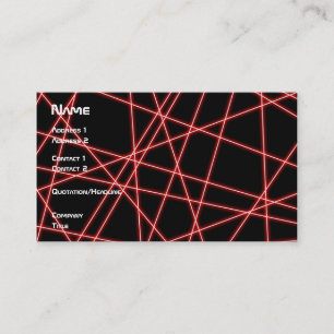 Laser Business Card