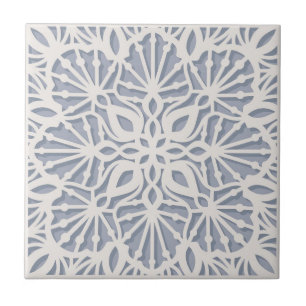 Laser cut design tile