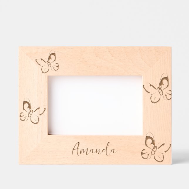 Laser Etched Picture Frame (Front)