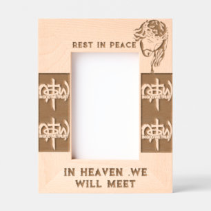 Laser Etched Picture Frame