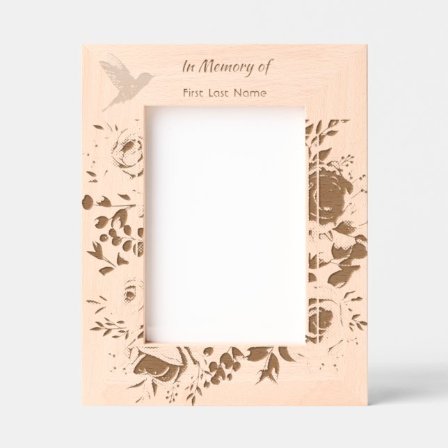 Laser Etched Picture Frame (Front)