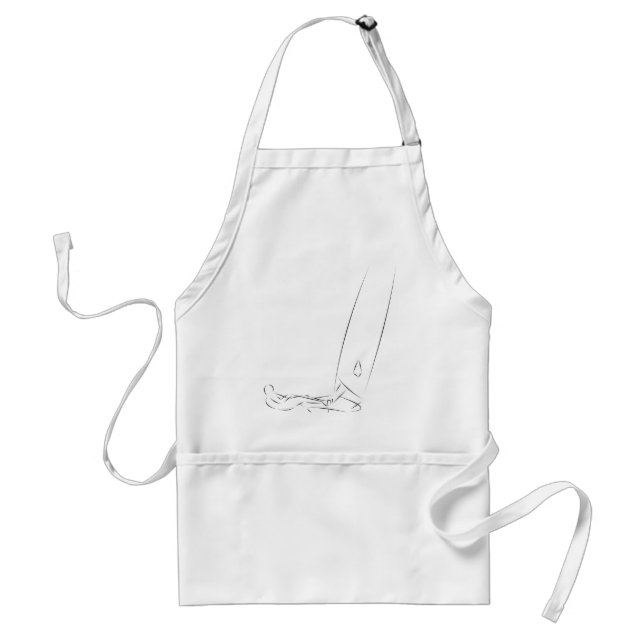 laser flat standard apron (Front)