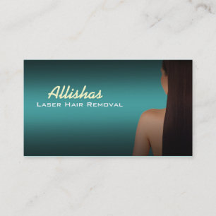 Laser Hair Removal Business Cards