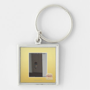 Laser Kitty Key Ring