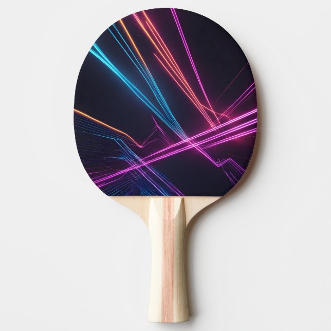 Laser Lights Ping Pong Paddle (Front)