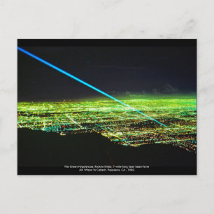 Laser Sculpture by Rockne Krebs Postcard