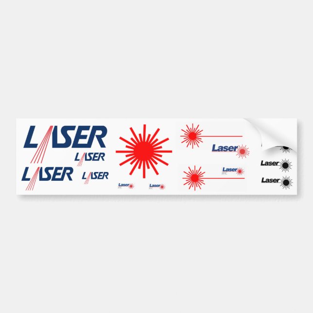 Laser set of Stickers n°4 (Front)