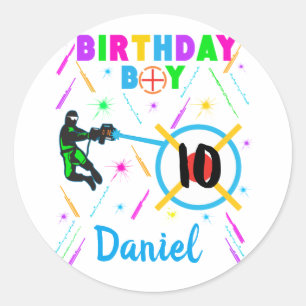 Laser Tag Birthday Boy Party Gamer Gaming 