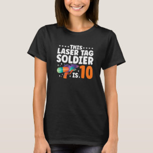 Laser Tag Squad Graphic Lasertag Player Lasertag P T-Shirt