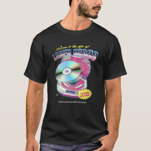 LaserDisc Movie Night Video Vintage 80s 90s Tech M T-Shirt
