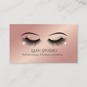 Lash Appointment Card Elegant Design