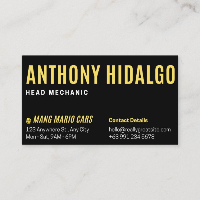 Lash Appointment Reminder Card Editable  (Front)