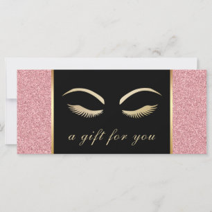 Lash & Brow Makeup Artist Salon Gift Certificates