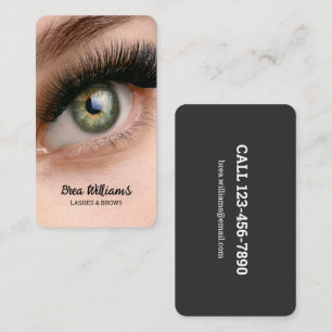 Lash Extension Business Card