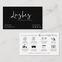 Lash Extensions Aftercare Instructions Modern Busi