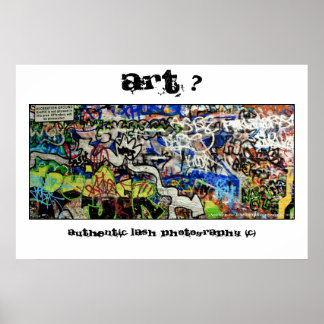 LASH- poster print   (graffiti (art?) design
