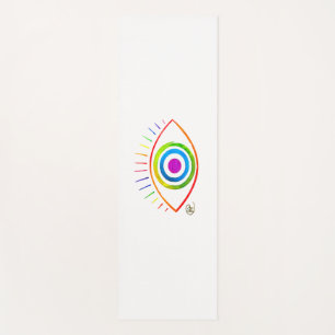 Lashed Evil Eye Prism Yoga Mat 